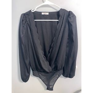 Black Long Sleeve Blouse